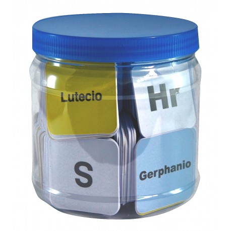 ASOCIACION TABLA PERIODICA 240 FICHAS DE 5 X 5 CM