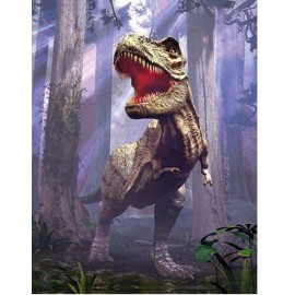 3D Live Life Pictures - T-Rex Scene