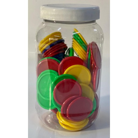 FICHAS PARA CONTAR 100PZ