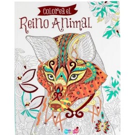 Libro colorear 22x27cm medita animales increibles 64 pag 4 mod