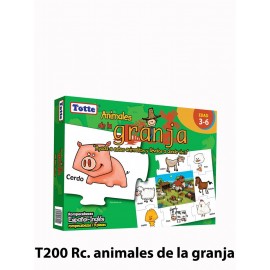 Rc animales de la granja (español-inglés)