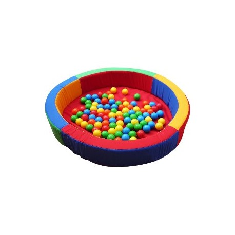 H ALBERCA DE PELOTAS 1.20 MTS CON 100 PELOTAS GRANDES
