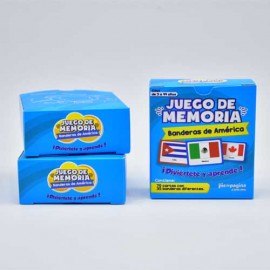 MEMORIA BANDERAS DE AMERICA