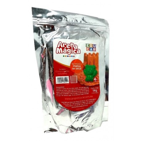 ARENA MAGICA NARANJA 1Kg