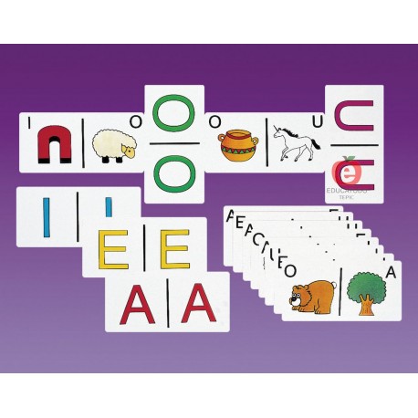 DOMINO GIGANTE DE VOCALES