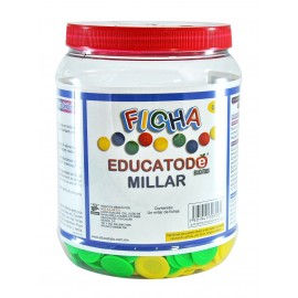 BOTE DE FICHA EDUCATODO MILLAR