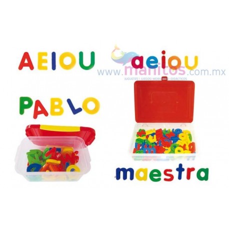 H LETRAS DIDACTICAS MAYUSCULAS CON 81 PZAS